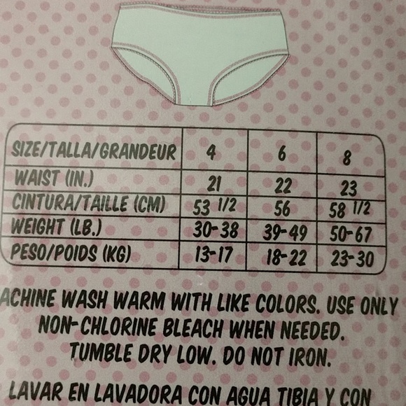 Shopkins "Once You Shop" Girls Panties 7 Pk NWT - Picture 8 of 8